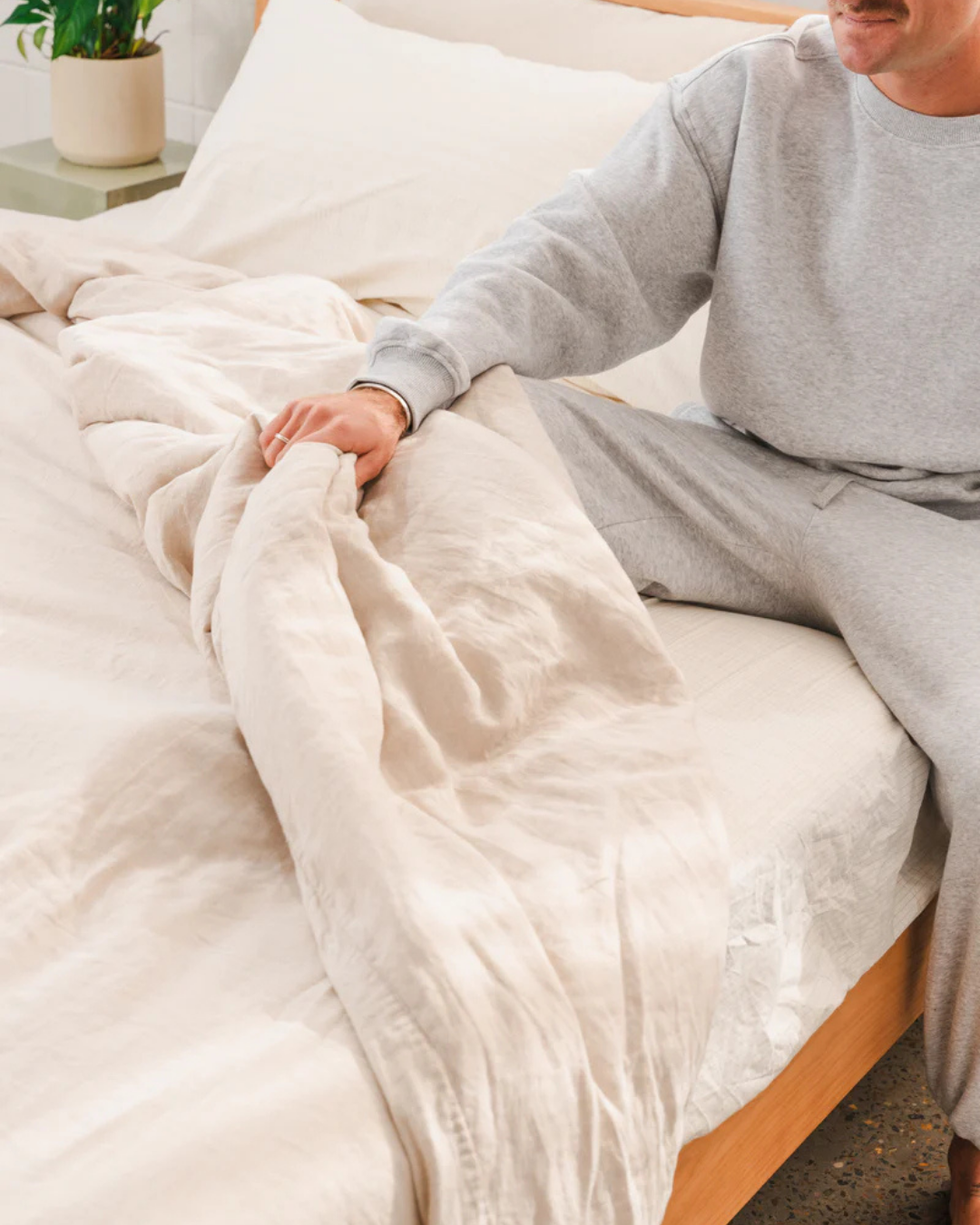 Topraklanma Çarşafı - Çift kişilik yataklar için & Uyurken İyileşin