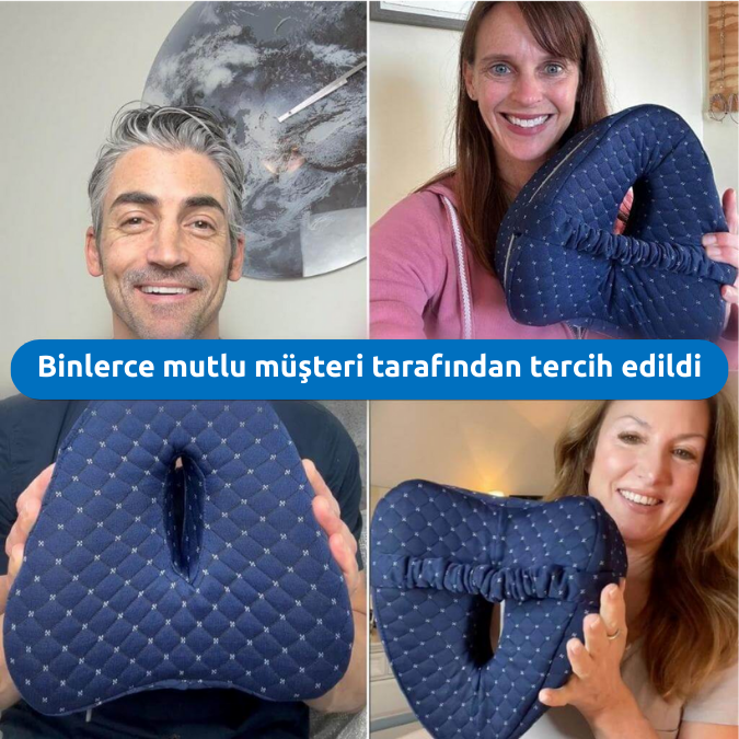 Ergopedik™ Yastık - Sırtı, Dizleri & Siyatiği Rahatlatır