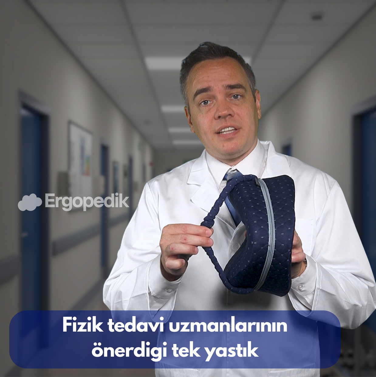 Ergopedik™ Yastık - Sırtı, Dizleri & Siyatiği Rahatlatır